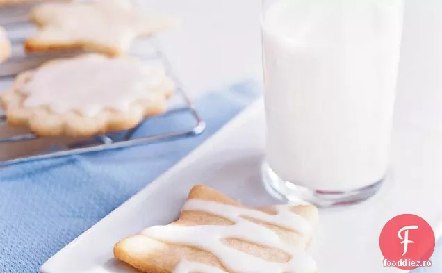 Biscuiți Clasici Cu Zahăr Cu Gheață