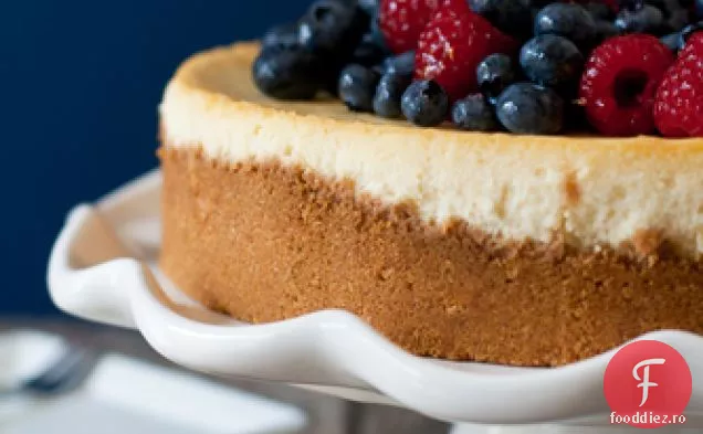 Cheesecake Cu Lămâie Cu Fructe De Pădure Proaspete