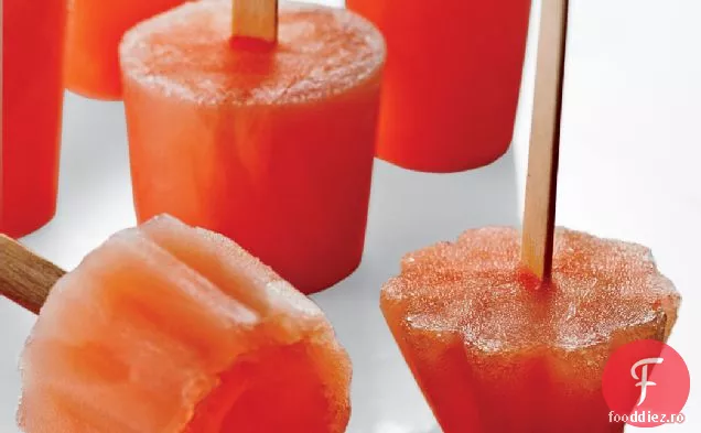Ruby-Grapefruit - și-Campari gheață Pops