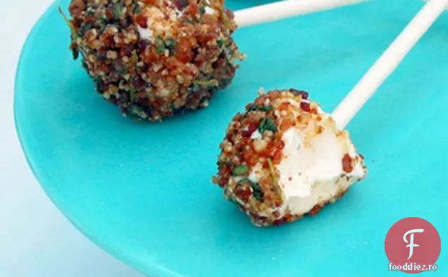 Brânză De Capră Cu Ierburi, Nuci Pecan Și Slănină