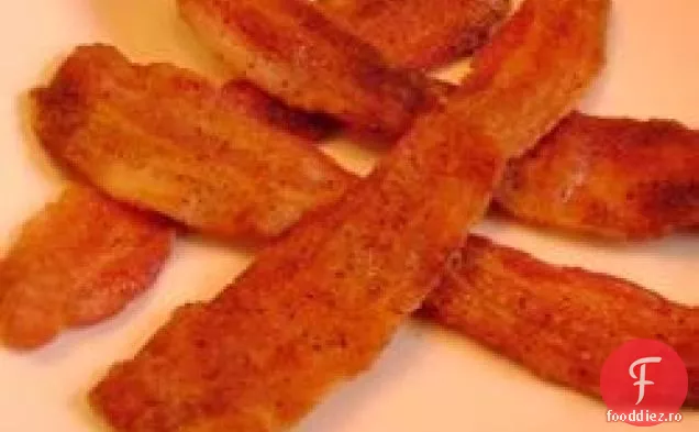 Bacon de zahăr și condimente