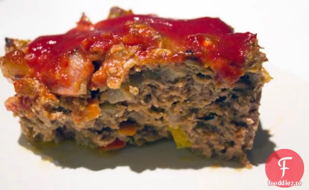 Bacon Brânză Burger Fleică