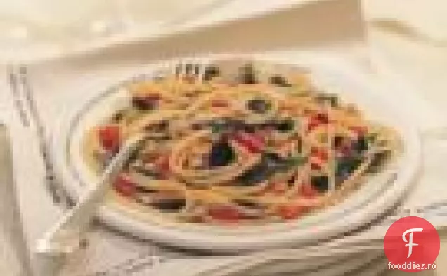 Spaghettini Cu Roșii Și Rucola