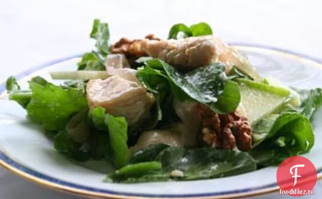 Salată De Brânză De Capră Cu Rucola De Mere De Pui
