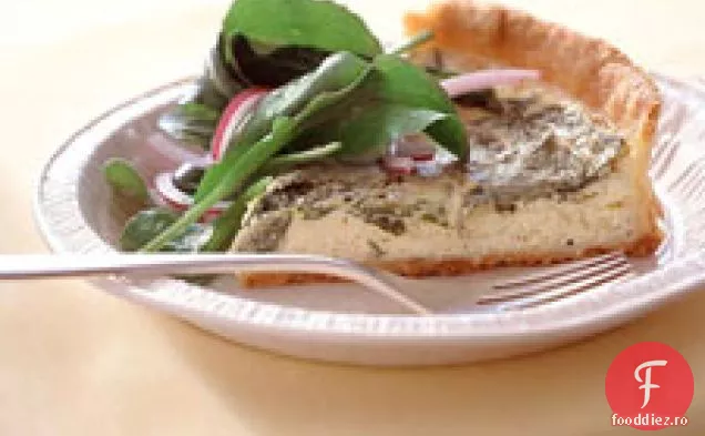 Quiche De Ricotta, Lămâie Și Rucola