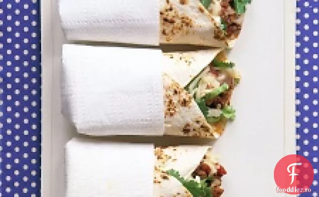 Burritos de vită și cartofi