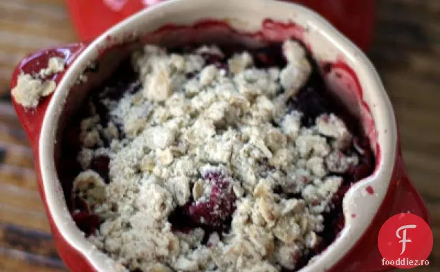 Zmeură-balsamic Crumble