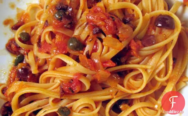 Cina In Seara Asta: Paste Alla Puttanesca