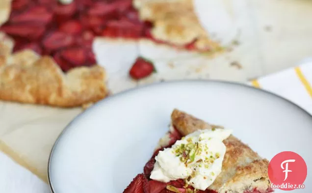 Balsamic Strawberry Crostata