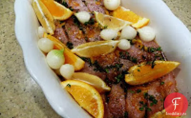 Pui Infuzat Cu Citrice Balsamice