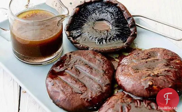 Ciuperci Portobello la grătar cu Balsamic