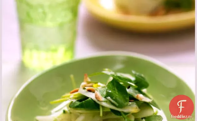Salată De Fenicul, Măr Și Rucola