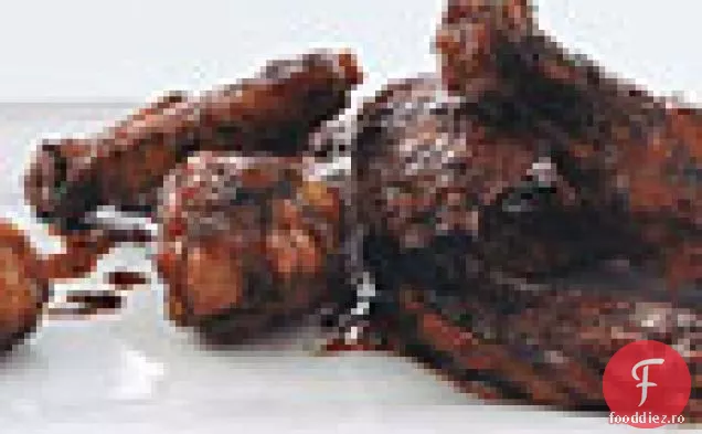 Aripioare De Pui Glazurate Cu Soia Balsamică