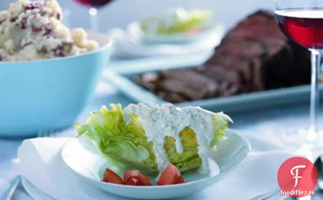Salată Iceberg cu sos de zară