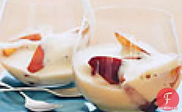 Peach Sabayon cu piersici balsamice