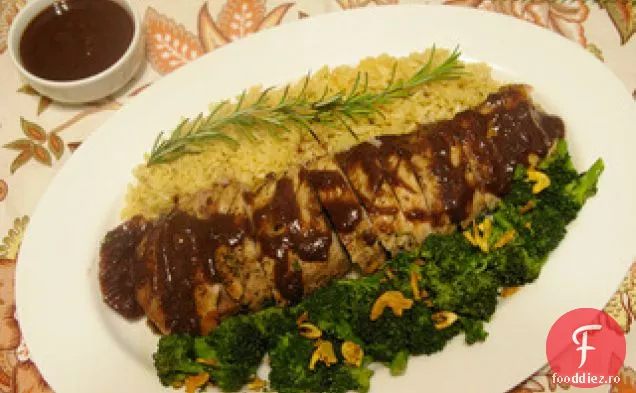 Filet De Porc Cu Sos Balsamic De Fructe De Pădure