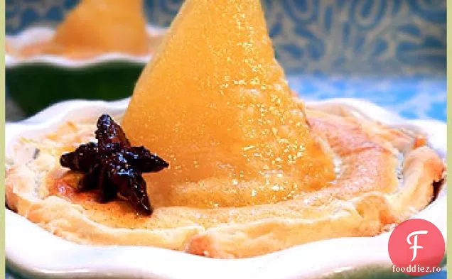 Tartlet De Pere Și Cremă De Migdale
