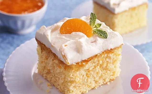 Tort Cu Cremă De Marmeladă Mandarină