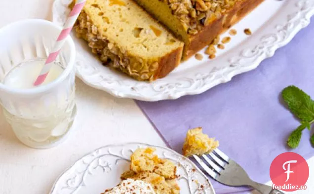 Tort cu cremă de piersici cu nuci – fără Gluten
