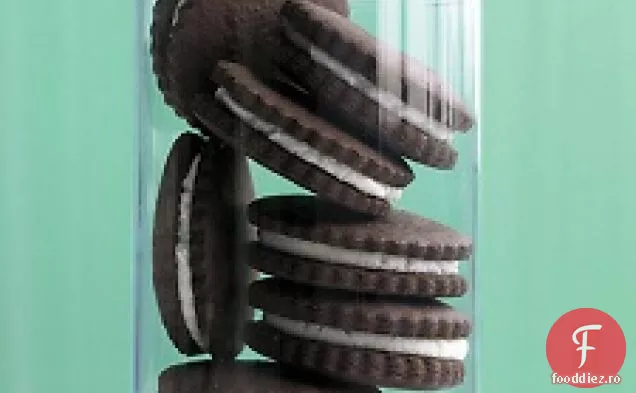 Cookie-uri Sandwich cu ciocolată și cremă