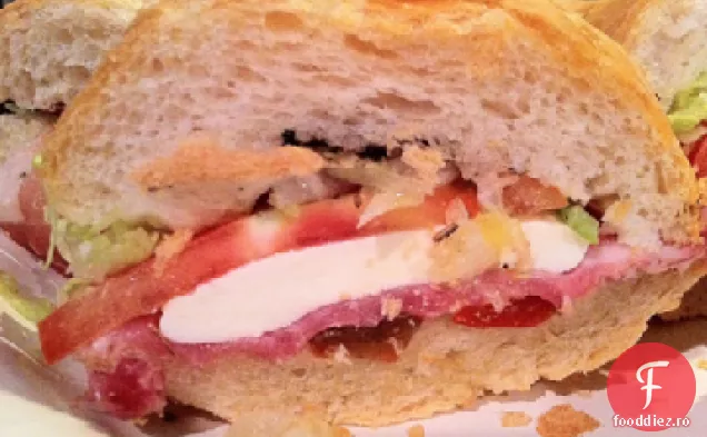 Mozzarella și Prosciutto în Carrozza