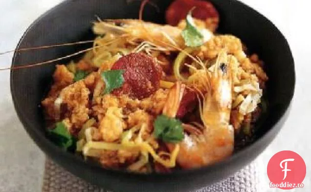 Supă de pâine portugheză cu Rețetă de creveți