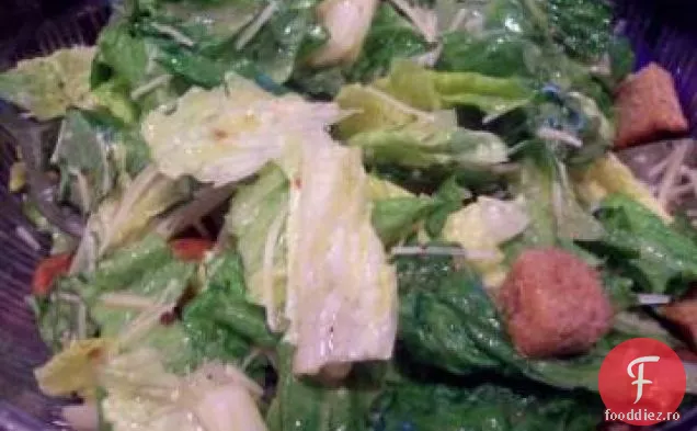 Salată Caesar-Fără Hamsii, Fără Ouă