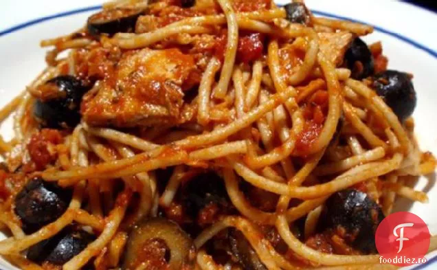 Spaghete Cu Ton Italian Și Capere