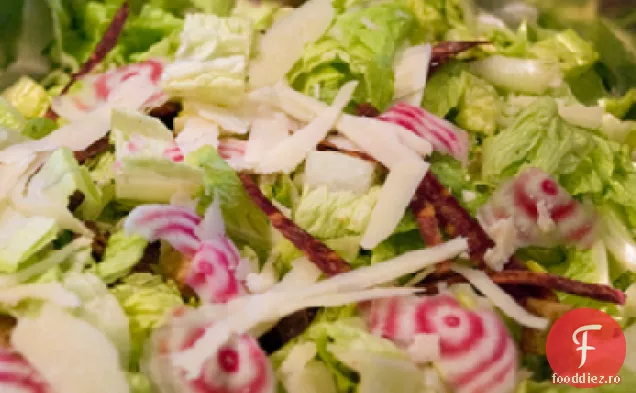 Salată Caesar cu pansament roșu Chile