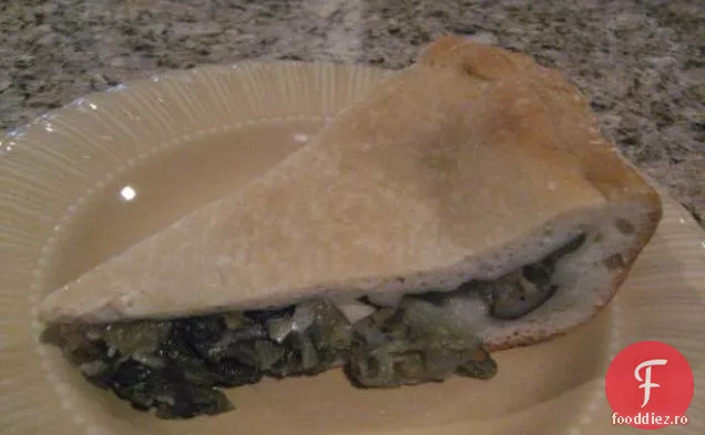 Pizza Escarole (Plăcintă Escarole - Italiană)