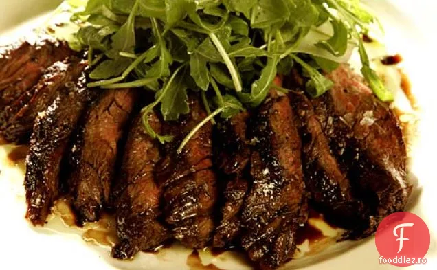 Tagliata De Vită La Grătar Cu Salată De Rucola