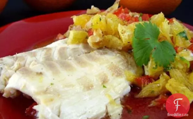 Fripturi De Biban De Mare Cu Salsa Portocalie (Sau Ton)
