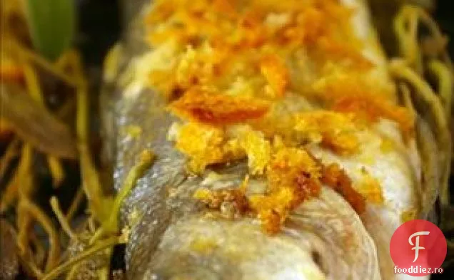 Pesce Lupo Al Forno (Biban De Mare Copt Cu Salvie)