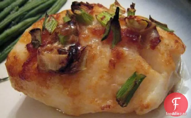 Rapid Cuptor Prăjită Ghimbir Scallion Tei Biban De Mare