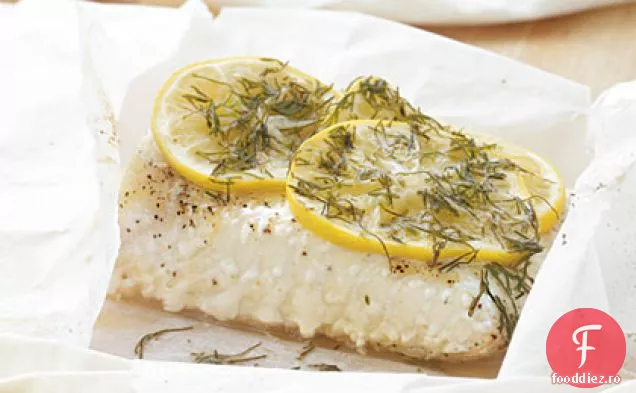 Pachete de pește cu lămâie și mărar Meyer