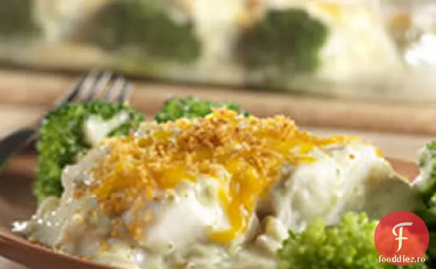 Broccoli Pește Coace