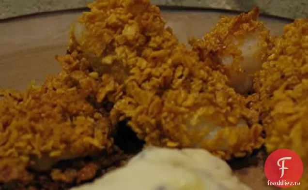 Bețișoare De Pește La Cuptor Cu Sos Tartar Ușor(Pentru Copii)