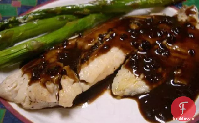 Tilapia Cu Sos De Unt Balsamic