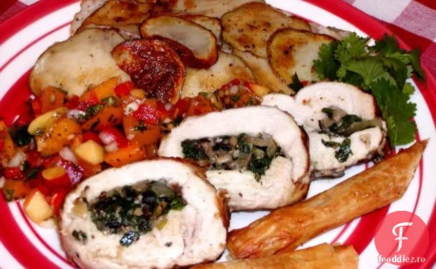 Versiunea de carne albă terestră și marină a surfului și gazonului