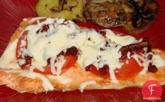 Somon Cu Mozzarella