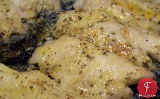 Tilapia Acoperită Cu Parmezan