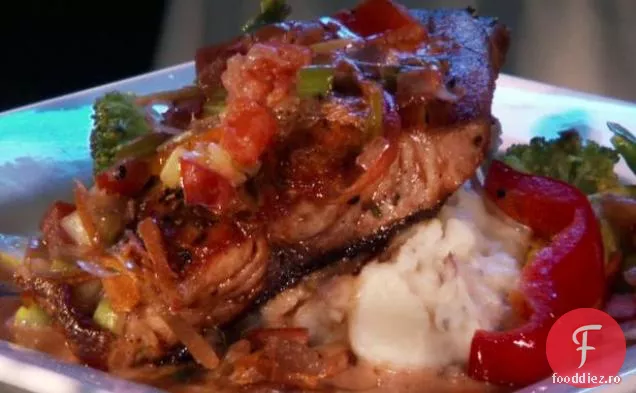 File proaspăt de coadă galbenă cu var și ghimbir