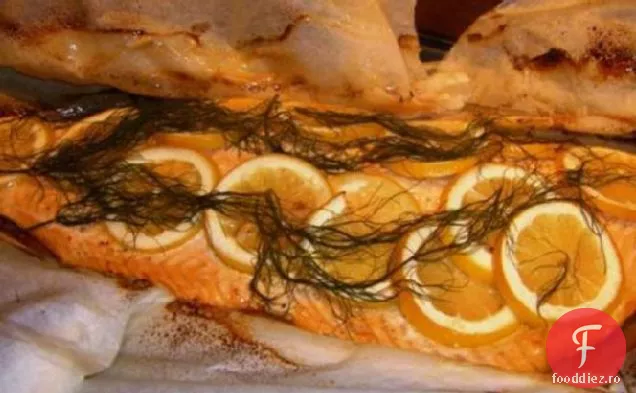 Somon în hârtie pergament