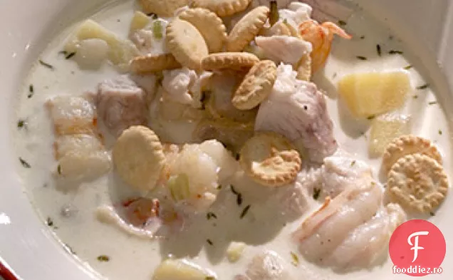 Chowder De Fructe De Mare De Cartofi