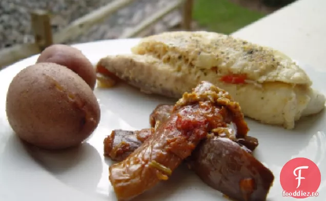 Tilapia Umplută Cu Carne De Crab