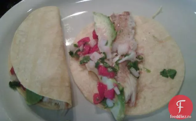 Tacos De Pescado (stil Baja, dar fără varză)