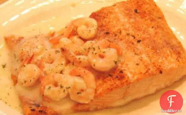 Somon Cu Sos De Ierburi-Creveți Ww