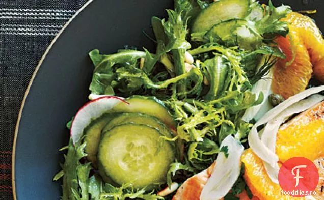 Frișcă și salată de rucola