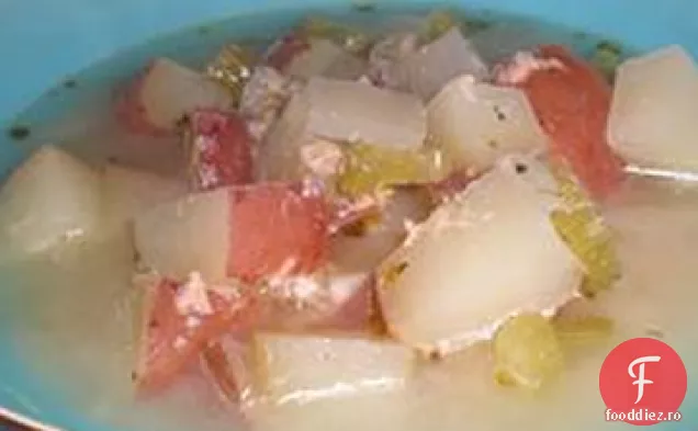 Supă De Somon Cu Lămâie