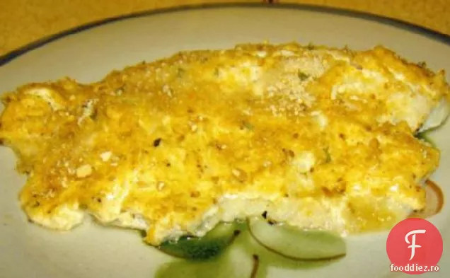 Tilapia La Cuptor Cu Smântână Crustă De Parmezan